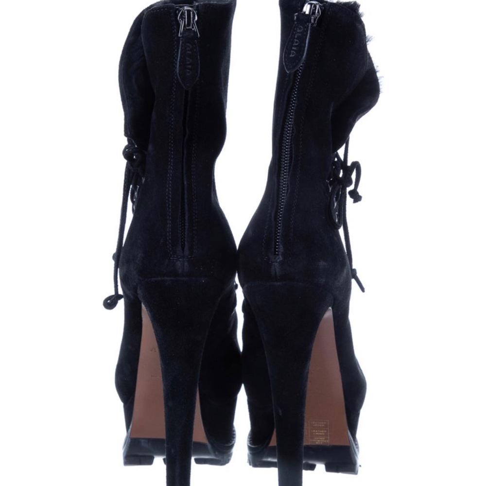 ALAÏA Black Platform Boots Size EU 41 / US 11 - Picture 9 of 14
